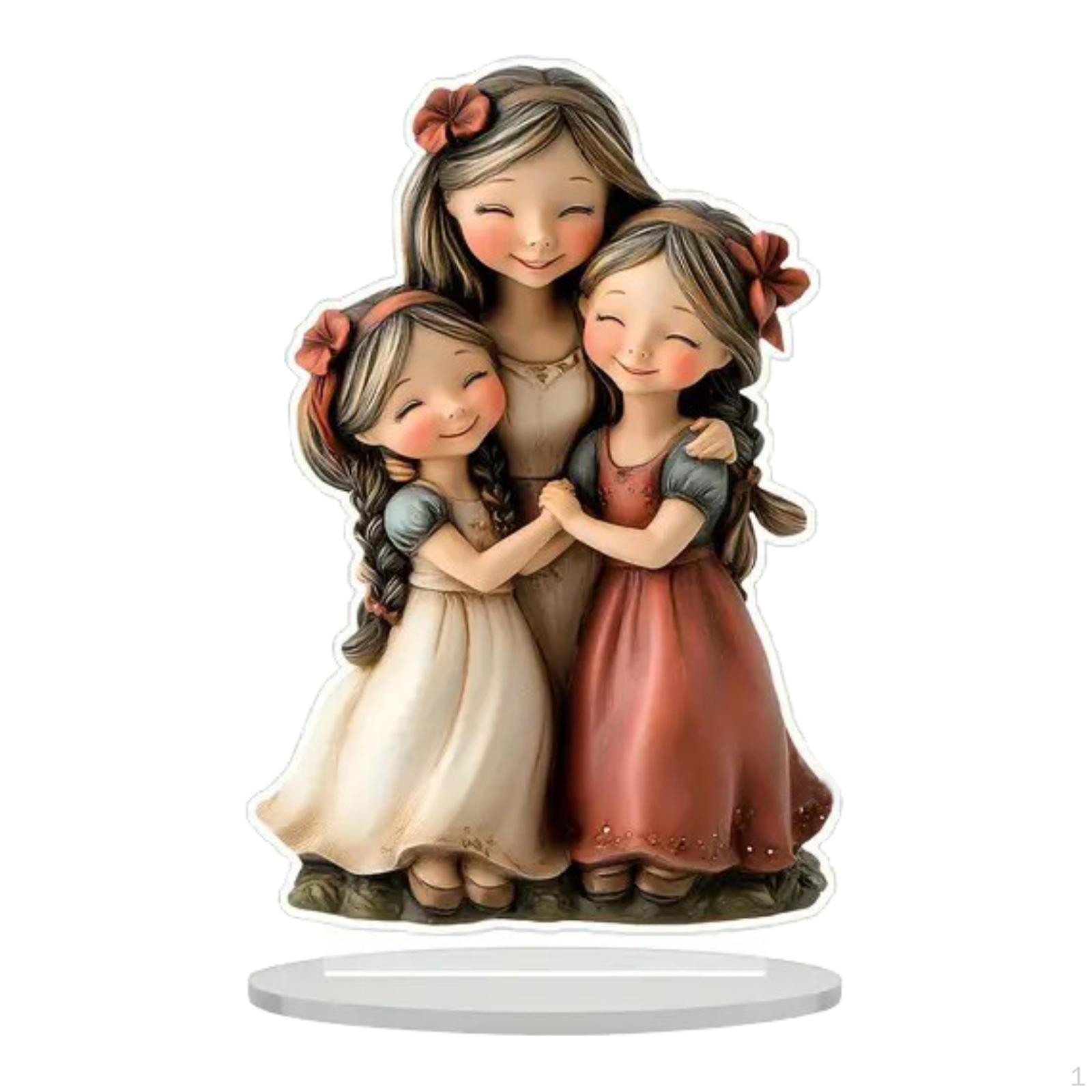 

2D Acrylic Collectible Ornament, Flat Sign, Artwork, Decorative Plaque, Decor for Cabinet, Girls 12.8cmx20cm