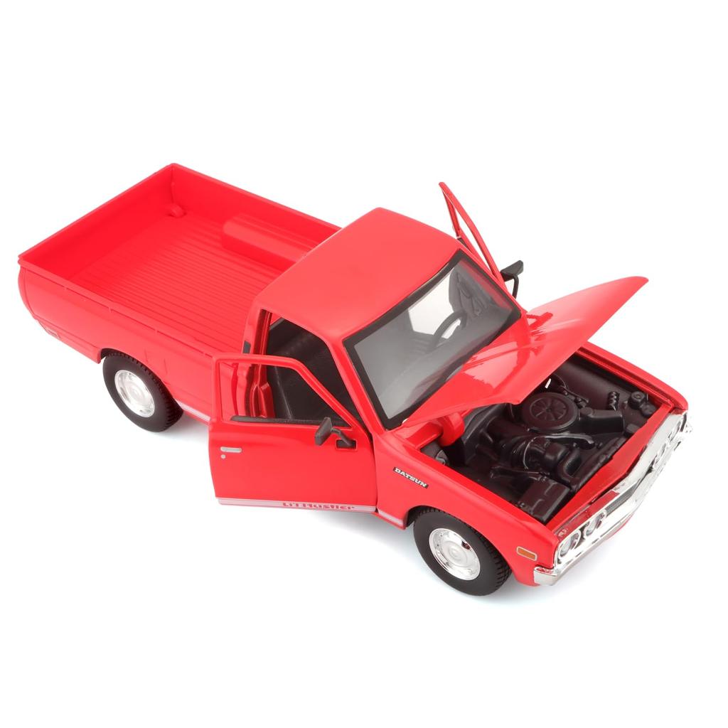 Maisto 1/24 Scale Diecast Model Car of the Datsun 620 Pickup (Red) - Finished Model (Product Code: 31522)