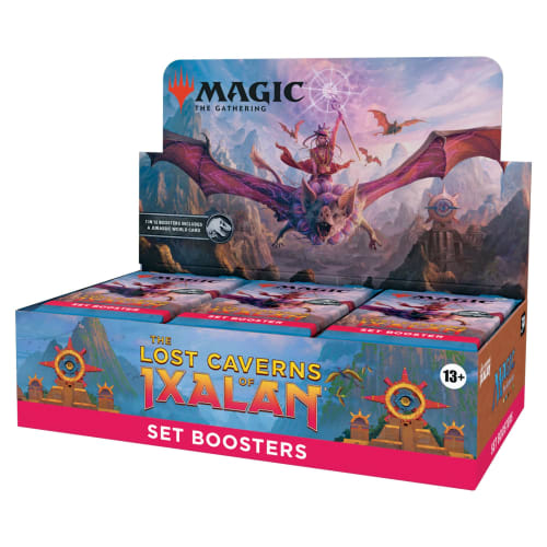 Wizards of the Coast Magic the Gathering Ixalan: The Lost Caverns Set Booster, English Version, 30 Packs, MTG Trading Cards, Wizards of the Coast, D23