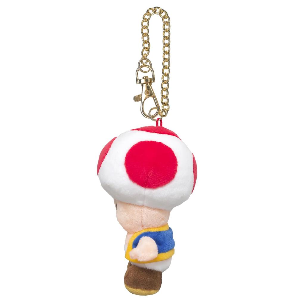 Sanei Boeki Mascot Super Mario ALL STAR COLLECTION KINO Toad MM10 W7.5xD7.5xH12cm