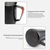 Stainless Steel Coffee Latte Art Mug Milk Creamer Frothing Pitcher With Scale Coffee  Needle Nosed Cup Home Coffee Latte Mug