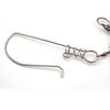 MNFT 1Set 5 Snaps Stainless Steel Fishing Stringer Live Fish Lock Steel Ropes Large Fish Lock w/Float and Plastic Handle