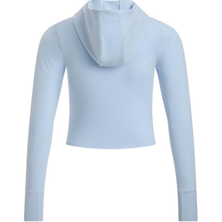 Under Armour Meridian Stretch Soft Feel Training Short Slim Fit Hooded Jacket Women jackets Cloud-Blue 1386618-464