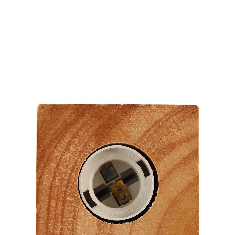 Wood Living Room Night Light Home Decor Bulb Holder Wood Lamp Holder Lamp Stand Base Lamp Base