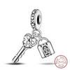 Charms Beads Copper Color Bow Cross Life Tree Fit Diy Original Bangle Bracelet Charm Pendant Jewelry