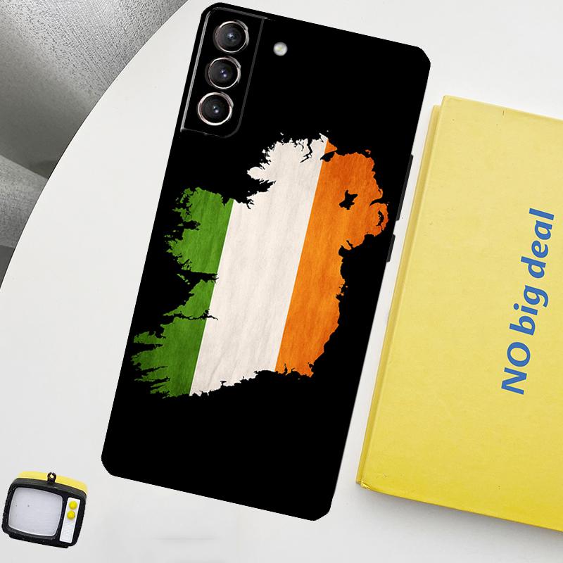 Irish Passport Ireland Flag Case For Samsung Galaxy S23 Ultra S22 S21 S20 FE Note 20 Ultra S8 S9 S10 Note 10 Plus Cover