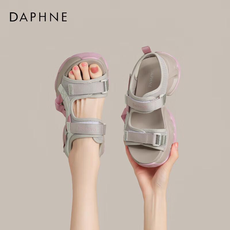 Daphne Women s Spliced Platform Beach Sandals EU 38