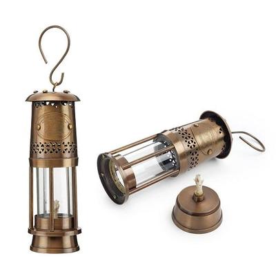 Nautische Schiffslaterne, leichte Laternendekoration, nautische Wohndekoration, klassische Messing-Kleinlampe