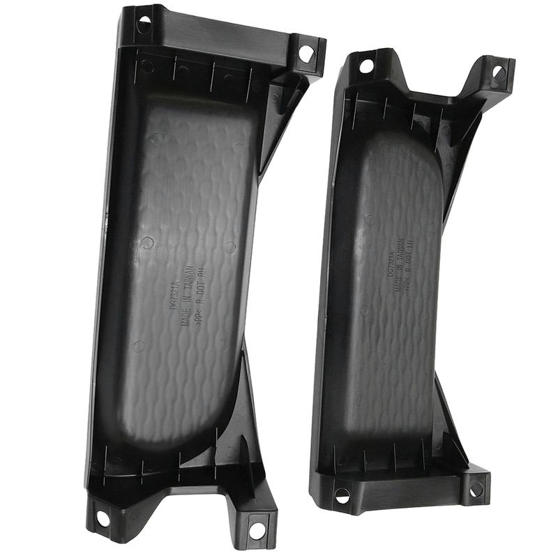 1 pair Car Front Bumper Fog Light Lamp Grille Grill Trim Cover for RAM 1500 2013 2014 2015 2016 2017 2018 68196984AA