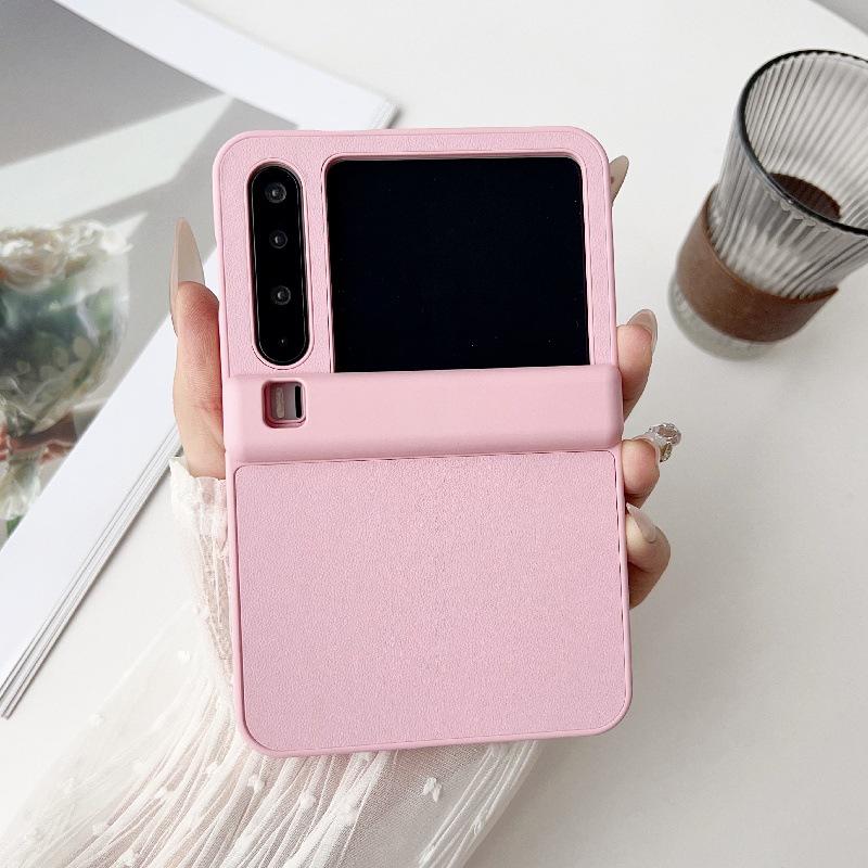 

Solid Color Leather Texture Anti-Drop Magnetic Case for Huawei Pura X Huawei Pura X