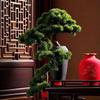 Artificial Cliff Cypress Welcome Pine Bonsai Plant Office Green Plant False Tree Decoration Hotel Soft Installation Landscape