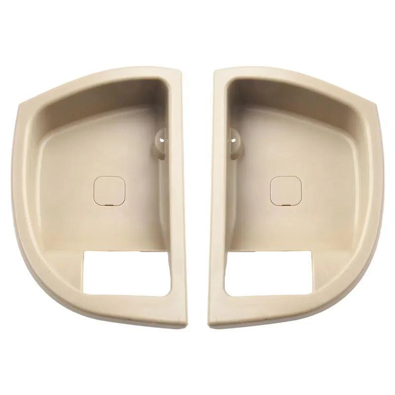 For Hyundai Santa Fe 2007-2012 2PCS Front Left Right Inner Interior Door Handle Covers- Part Numbers 82611-2B000, 82621-2B000