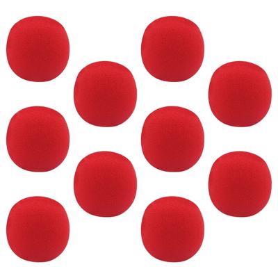 Jouet Nouveauté Amusant Rougeur Nez de Clown Balles Éponges en Mousse Nez Rougeur Fête d'Halloween Costume Cosplay Nez de Clown de Cirque