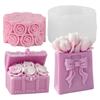 Detailed Rose Designs Silicone Candle Mould For Creating Beautiful Decorative Candle Home