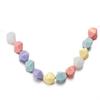 20pcs/lot Multicolour Acrylic Polyhedral Shaped Beads Loose Bead Handmake Bracelet Necklace For DIY Jewelry Making Accessories
