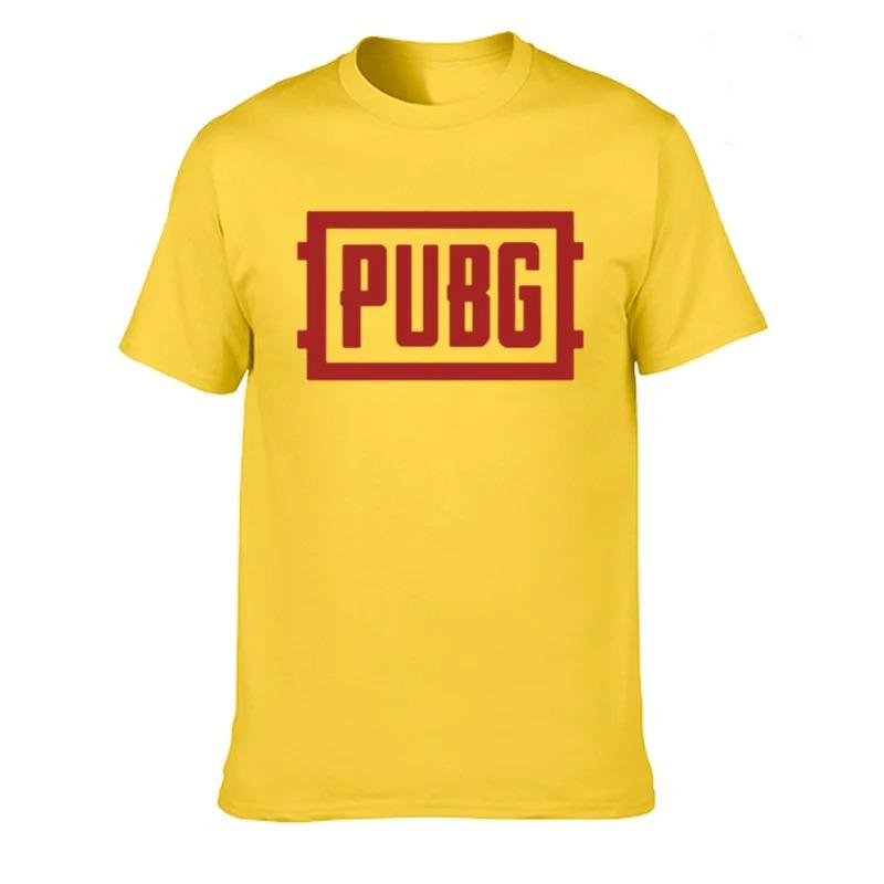 Trička Krátký Rukáv Kulatý Výstřih Nové Tričko pro Muže Fanoušci Her Dárek Přítel Dárek Tištěné Bavlna PUBG Bavlna Volné TRIČKA Topy