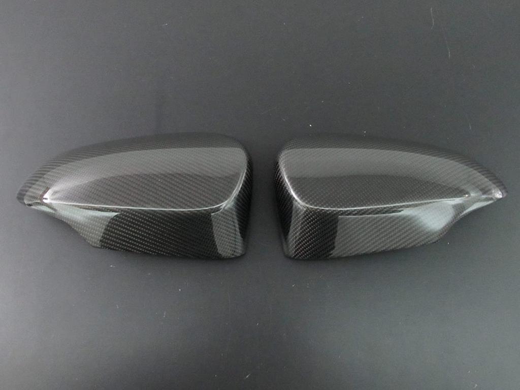 BRIGHTZ Camry AVV50 Real Carbon Fiber Door Mirror AVV V50 50 Hybrid Covers, P-Type [CAR-MIR-020]