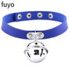 New Fashion Women Girls Harness Necklaces Bells Pendant Goth Choker Necklace Neck Collar Chocker Jewelry Gift