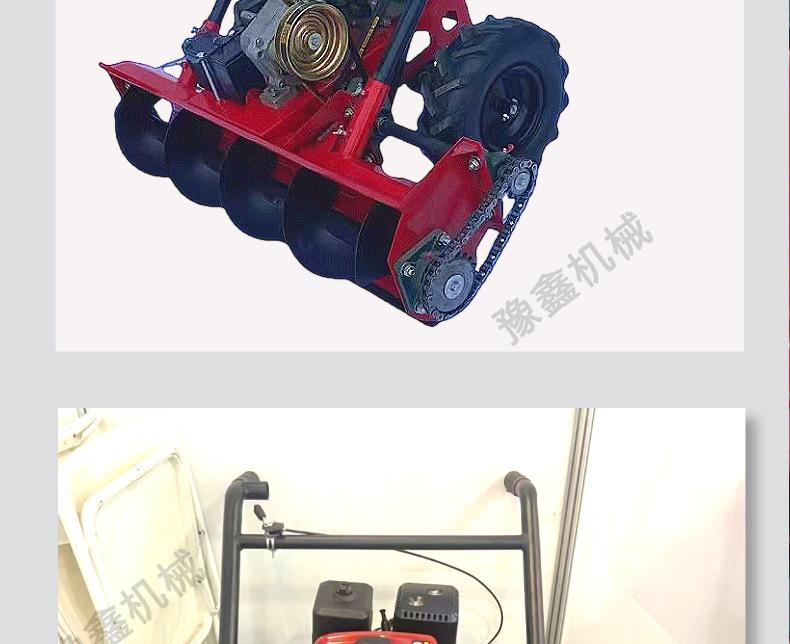 Jiaolong Snow Blower: Gasoline Engine for Home, Community, and Small Road Snow Removal