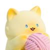 Cute Cat Whisker Collector 3D Cartoon Cat Sculpture Pet Beard Holder Resin Cat Whisker Vase Mini Pet Vibrissae Decor Figurine