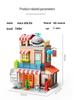 Feile Large Particle Villa Building Blocks for Kids - Creative Pretend Play Set for Kindergarten Boys and Girls.