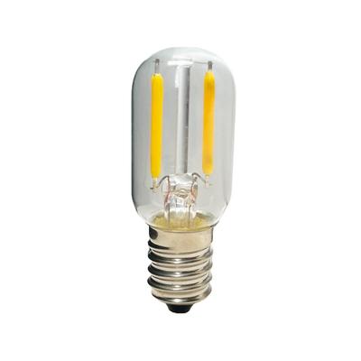 T20 E14 E12 LED-Glühbirne Vintage Retro COB-Filament 2W Glasröhre Warmweiß 2200K Ersetzt 15W Halogenlampe Für Heim-Bar-Dekor