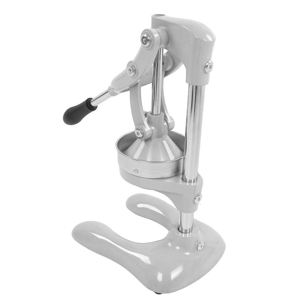 Storcător Profesional de Citrice, Foarte Rezistent, Confortabil, Premium, Presă Manuală, Storcător de Portocale, Argintiu