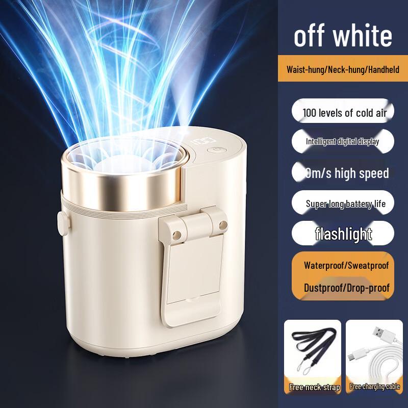 Portable USB Clip-on Waist Fan