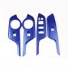 For Toyota C-HR CHR 2016 2017 2018  Window Lifter Panel Frame Covers Window Lifter Panel Car Styling Car Accessories