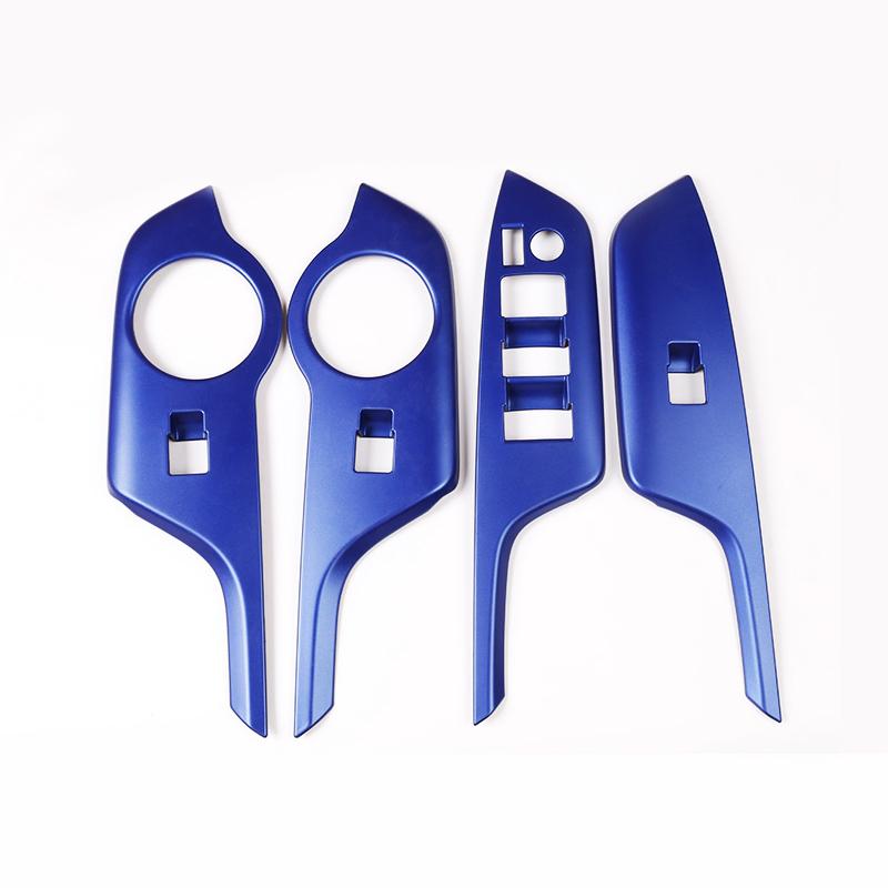 For Toyota C-HR CHR 2016 2017 2018  Window Lifter Panel Frame Covers Window Lifter Panel Car Styling Car Accessories