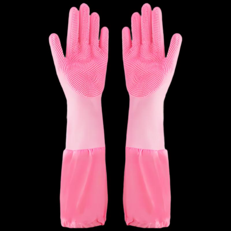 Multifunctional Silicone Dishwashing and Cleaning Gloves