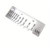 [Stainless Steel Wire Gauge Tool] Stainless Steel Welding Thickness Gauge- Wire Gauge Measurement Tool, Standard Dual-Sided Round Wire Cable