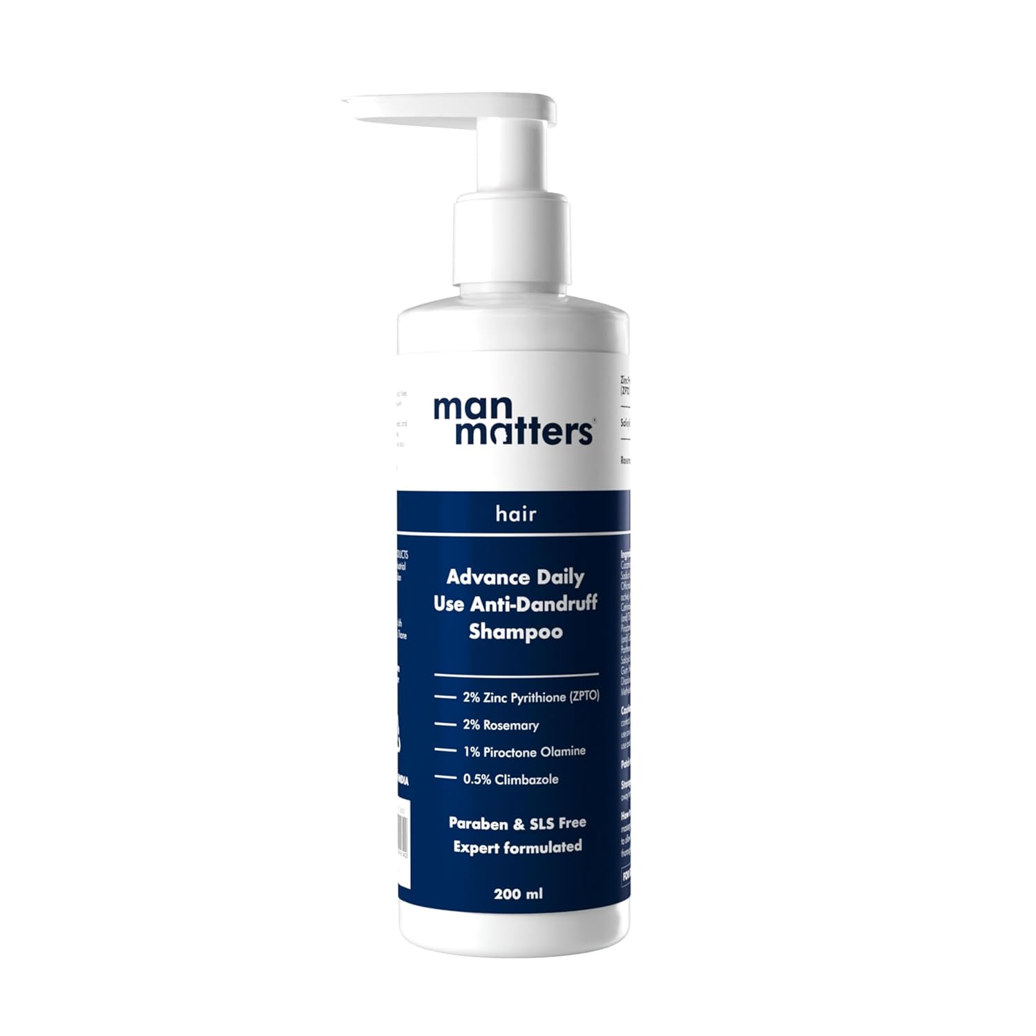 

Man Matters Advanced Daily Use Anti Dandruff Shampoo 200ml Pack of 1 Reduces Flakes