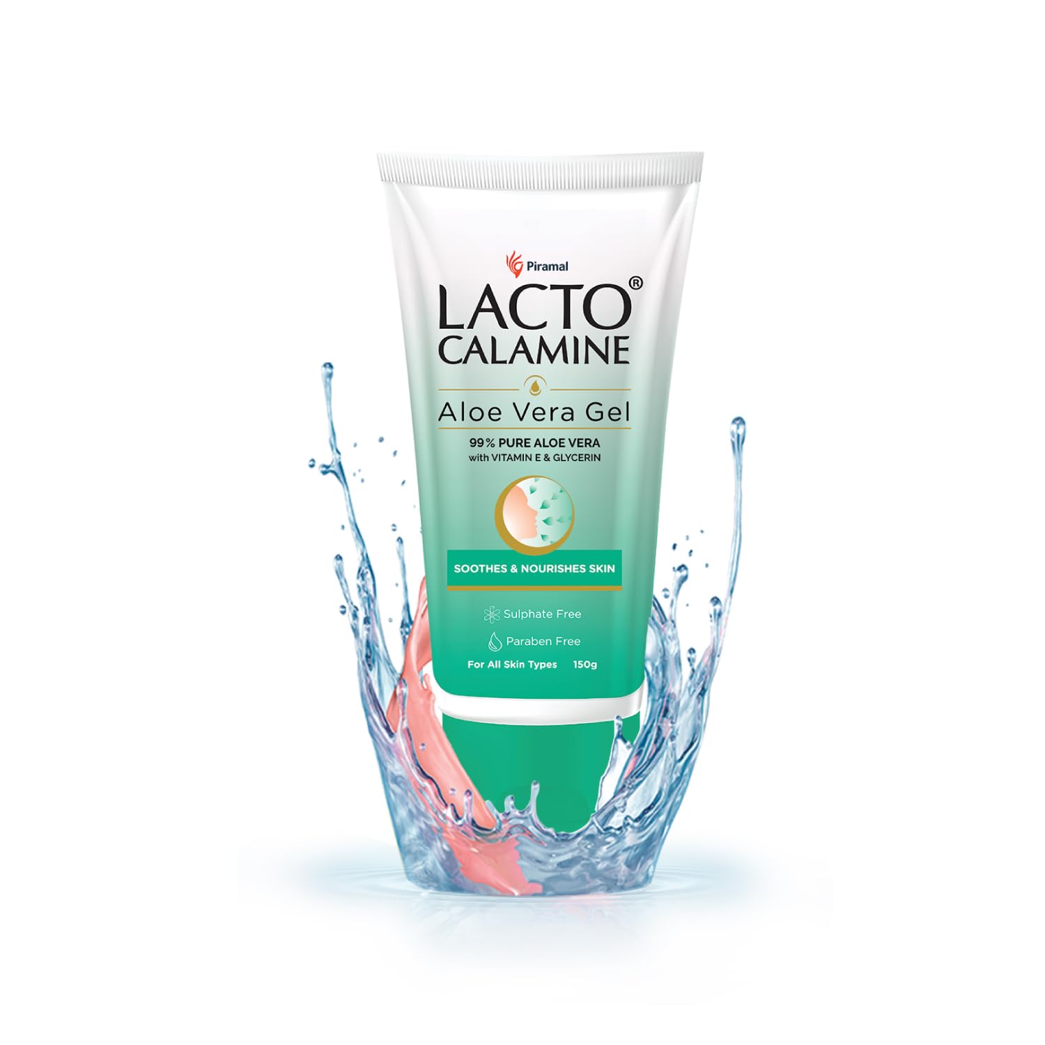 

Lacto Calamine Aloe Vera Gel For Face Body And Hair | 150g Moisturizer For Hydrating Skin