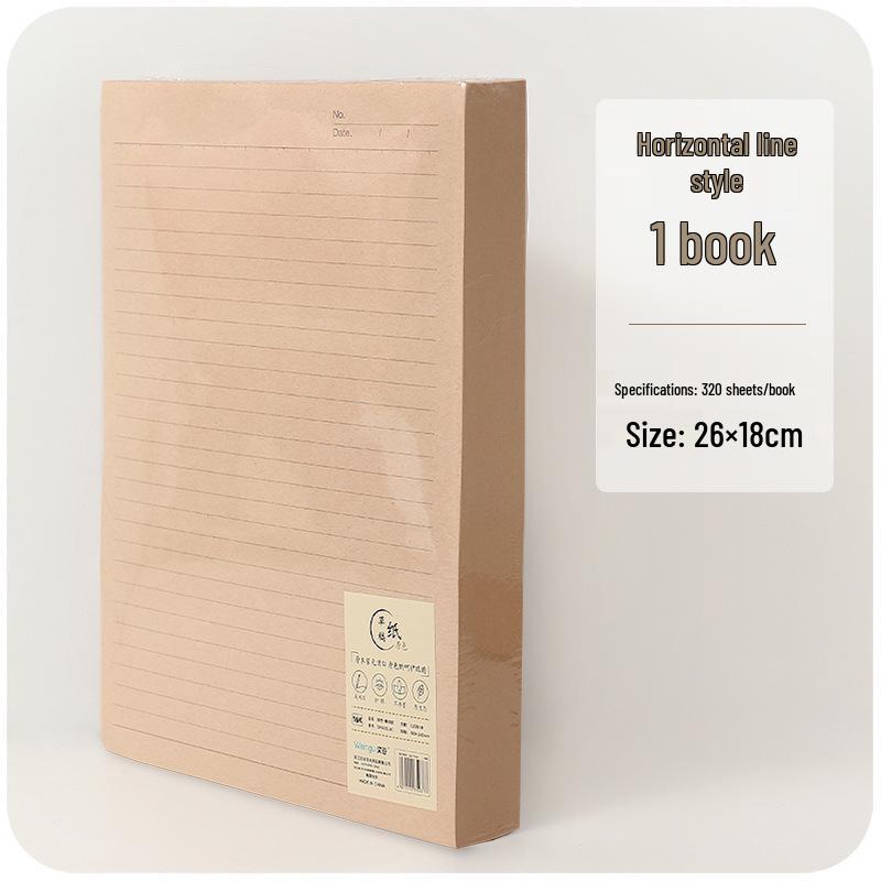 Kraft Paper Pad for Students: Perfect for Exams and School Use