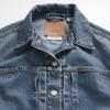 Levi's Denim Jacket Balloon Sleeve Trucker Jacket Women's 003NQ-0003 US L