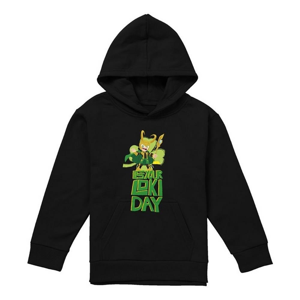 Loki Childrens/Kids Loki Day St Patricks Day Pullover Hoodie