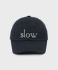 SLOW RECORD HOUSE Slow Cotton Ball Cap_Navy