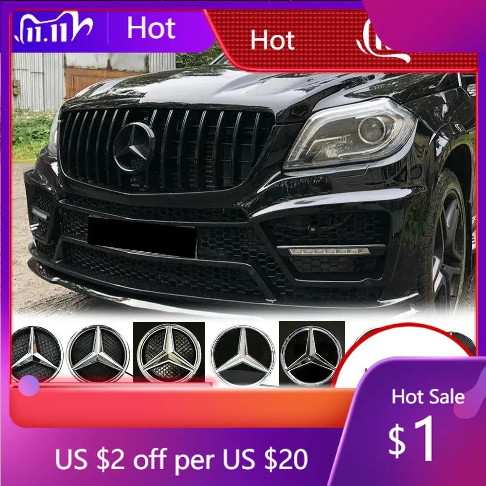 2025 Heiß Neu 2025 Für Mercedes Benz Beleuchtetes Sternenabzeichen Auto Frontgrill LED Emblem Licht Für Mercedes Benz GL X166 W205 W117