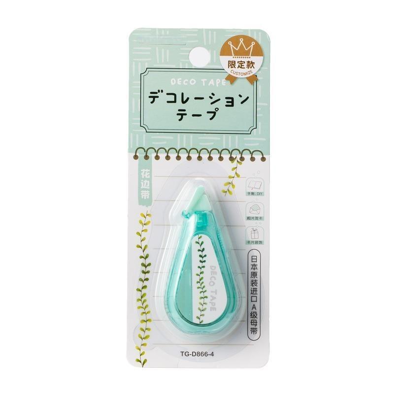 Mini Creative Korean Correction Tape Cute Floral Tree Brid Heart Pattern Correction Tape For DIY Decorative Tape  Student Stationery