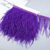 Diy Handmade Accessories Colorful Ostrich Feather Cloth Edge Decorative Accessories Clothing Accessories Wedding Skirt