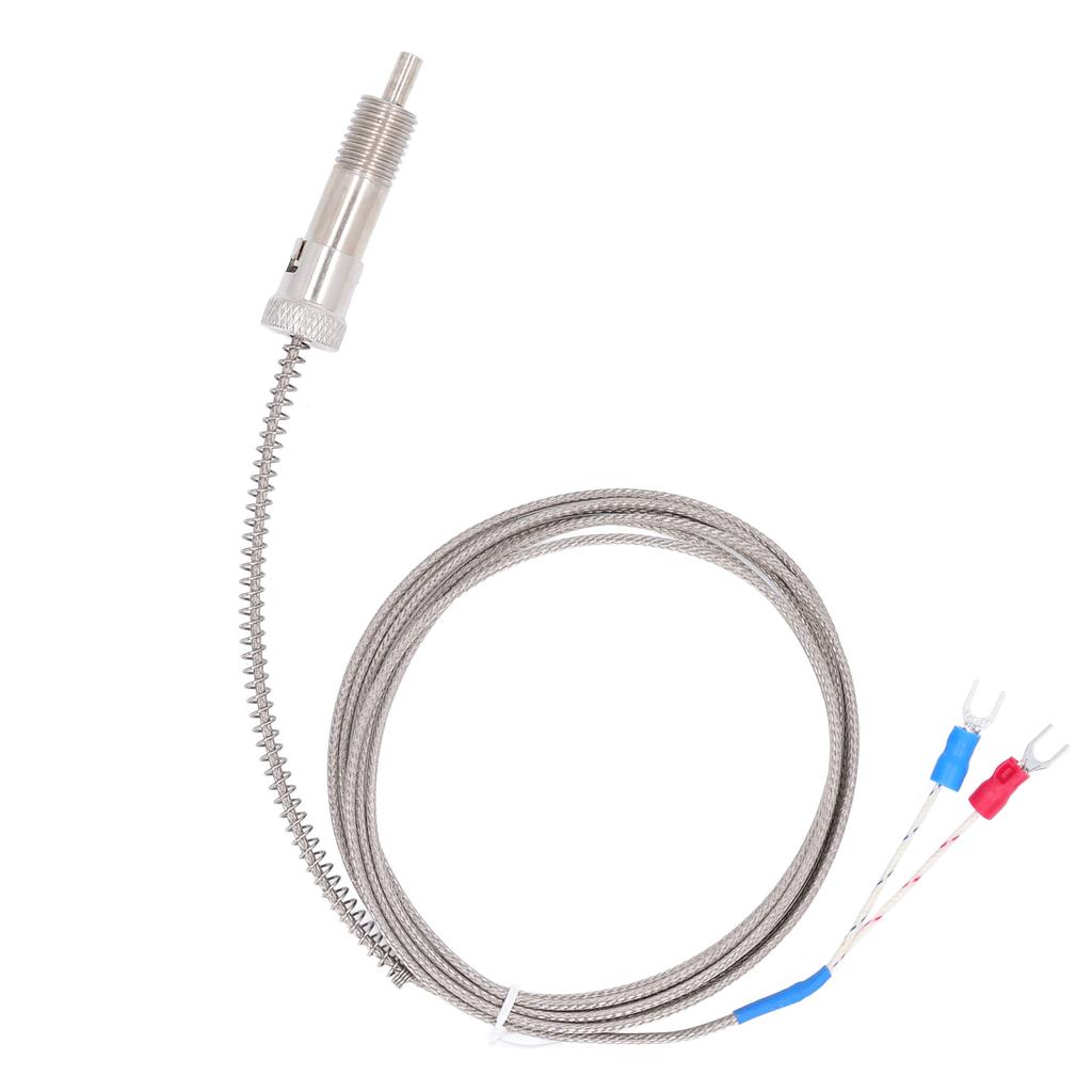 Thermocouple 0400 K Type Temperature Sensor Probe Compression Spring Thrd