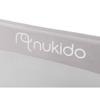 Protective Bed Rail 180 X 42 X 35 Cm Nukido Gray