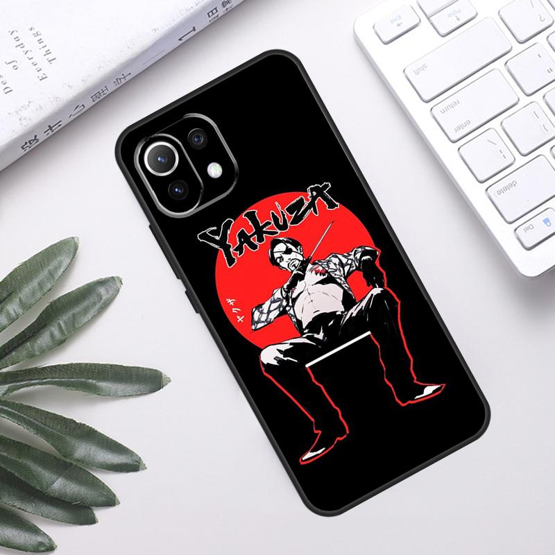 Japan Yakuza Case For POCO F5 X3 X5 Pro F3 F4 GT M5s C40 Back Cover For Xiaomi 13 12 Lite 11T 12T Pro 12X