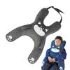 Car Sleeping H-Shape Travel Pillow Kids Car Pillow Neck Rest Car Seat Pillow Breathable Comfortable Soft Cushion Neck Pillows