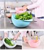 Kitchen Acceesories Rice Sieve Plastic Colander Kitchen Drain Basket Rice Bowl Strainer Strainer Basket Sink Drain Kitchen Tools