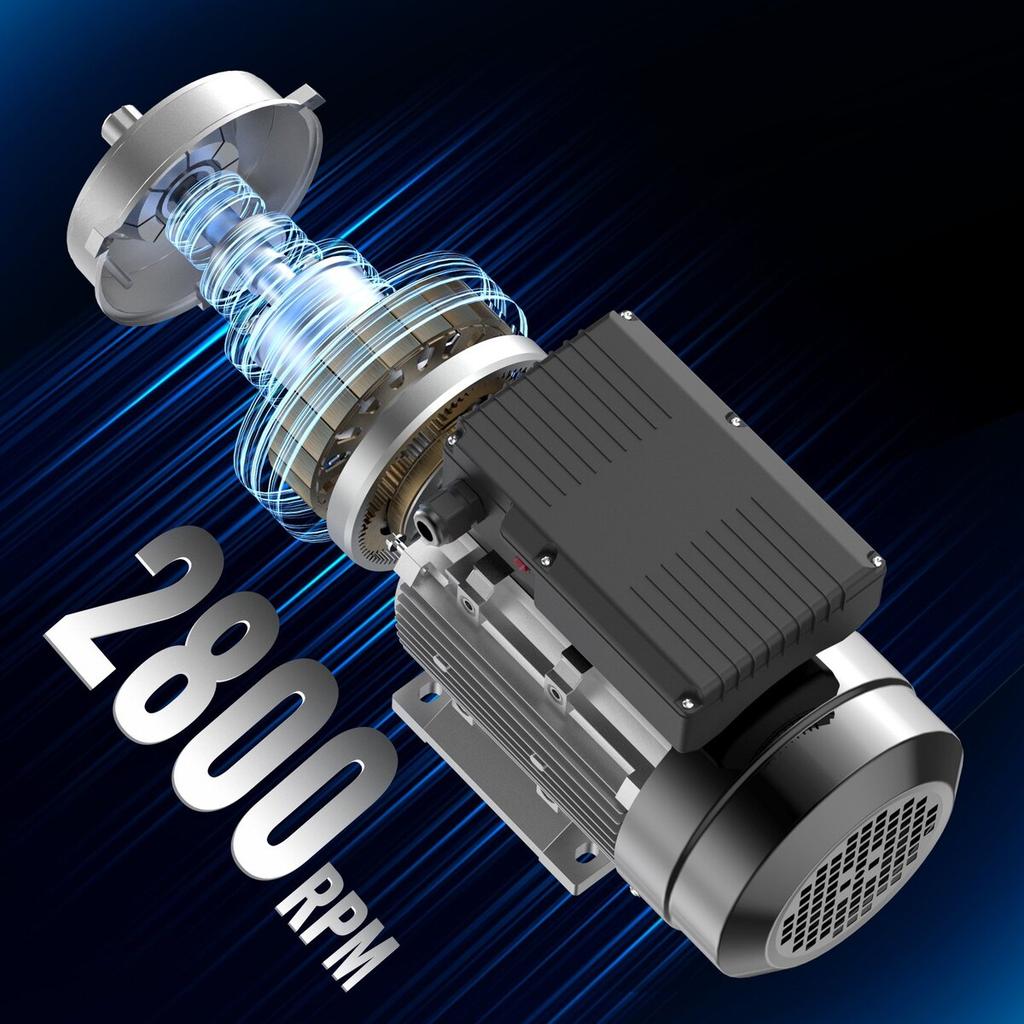 1.1KW Electric Motor 2800RPM AC 220~240V 7.1A 1-Phase 24mm Keyed Shaft