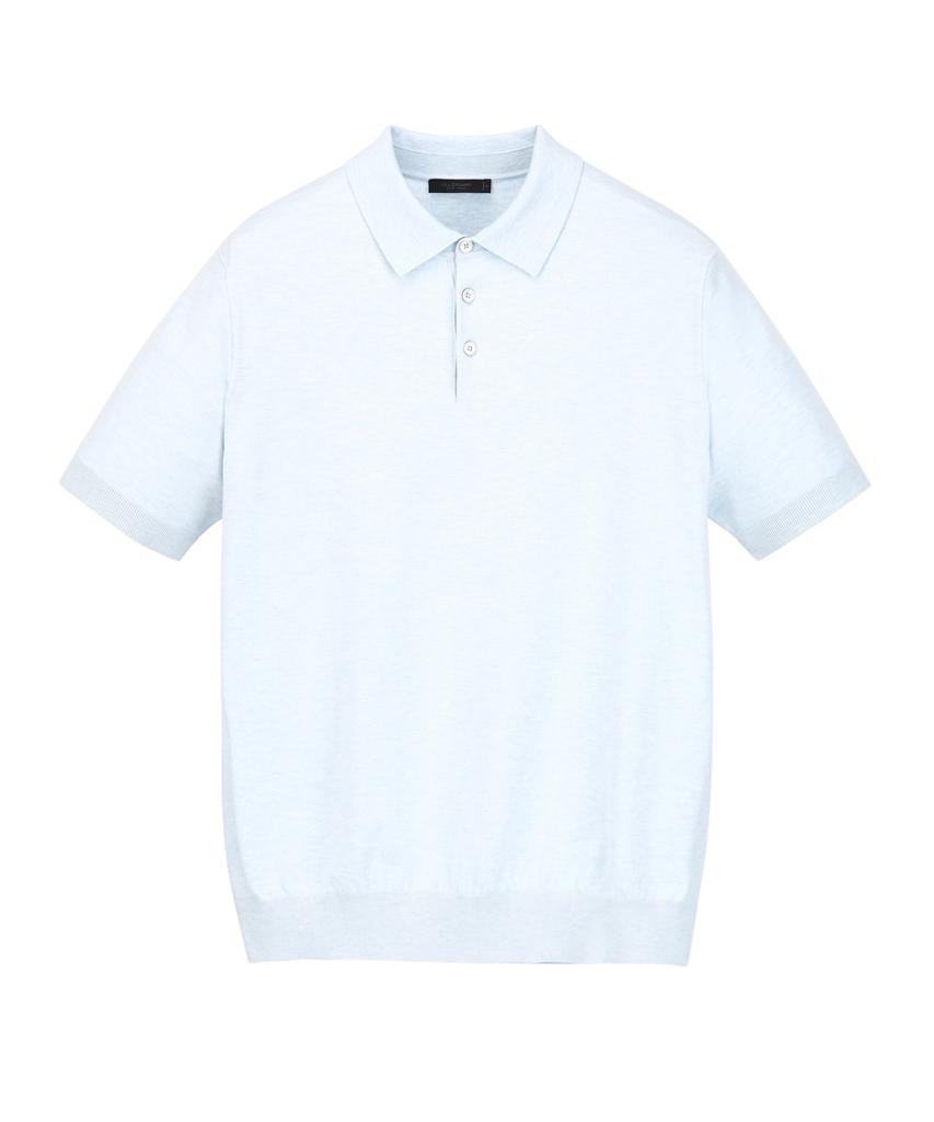 Jilseutyueoteunyuyogmaen Silky Collar Knit - Sky Blue (Jnsw6B303B1)