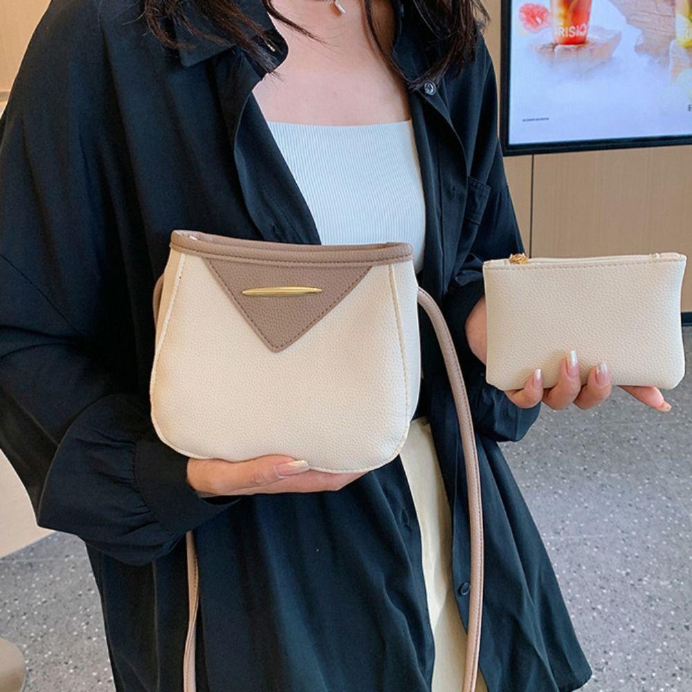 

Ретро-тоут из искусственной кожи, сумка на одно плечо, минималистичная сумка для подмышек, женская сумка