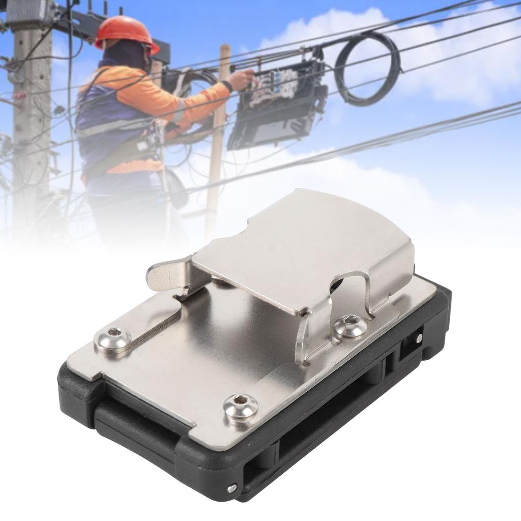 Bandmaß Gürtelclip Halter Nylon Aluminiumlegierung Rutschfest Bandmaß Werkzeuggürtelclip